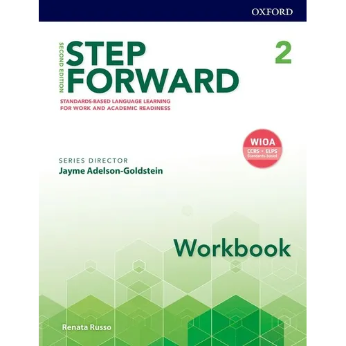 Step Forward 2e Level 2 Workbook: Standard-Based Language Learning for Work and Academic Readiness - Paperback book cover