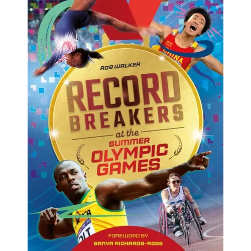 Record Breakers at the Olympic Games - Hardcover book cover