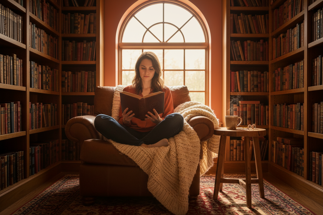 Warm Reading Nook